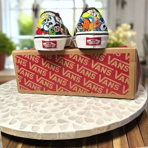 Vans x atmos Authentic "Emoji" Unisex Size 5.5 Men’s Women’s 7 – Rare Collab, Ne - Picture 9 of 11